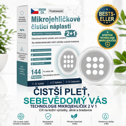 PURESHADE® Maximálně silné náplasti na odstranění bradavic 💧 Cílená péče pro běžné bradavice, plantární bradavice a kožní výrůstky | Jednoduché domácí použití