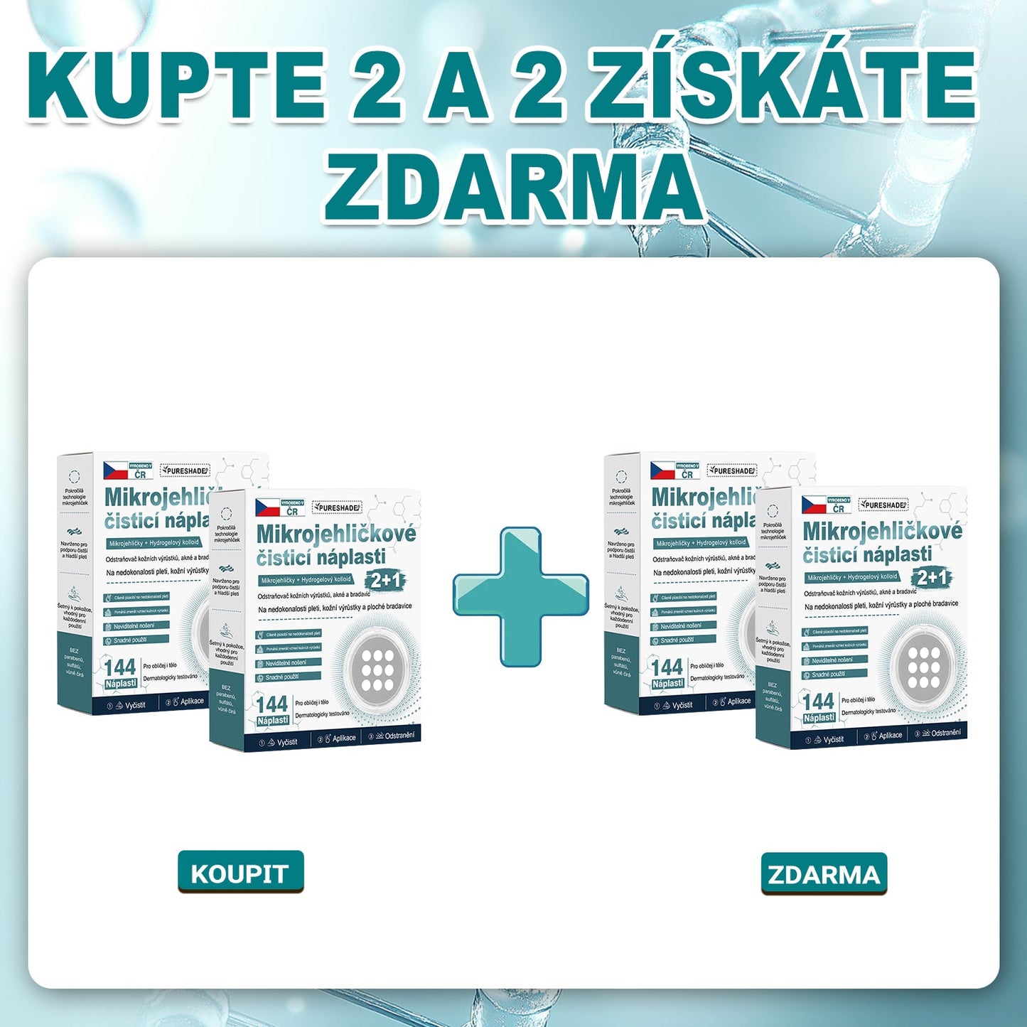 PURESHADE® Maximálně silné náplasti na odstranění bradavic 💧 Cílená péče pro běžné bradavice, plantární bradavice a kožní výrůstky | Jednoduché domácí použití