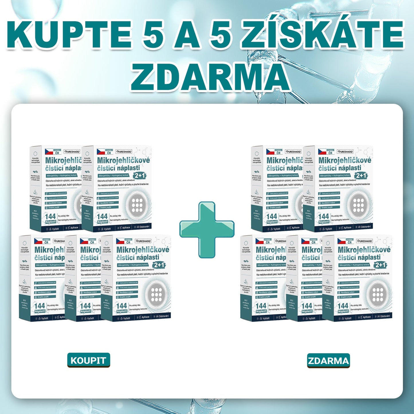 PURESHADE® Maximálně silné náplasti na odstranění bradavic 💧 Cílená péče pro běžné bradavice, plantární bradavice a kožní výrůstky | Jednoduché domácí použití